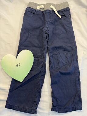 Gymboree - Blue Pants with Grey jersey cotton lining